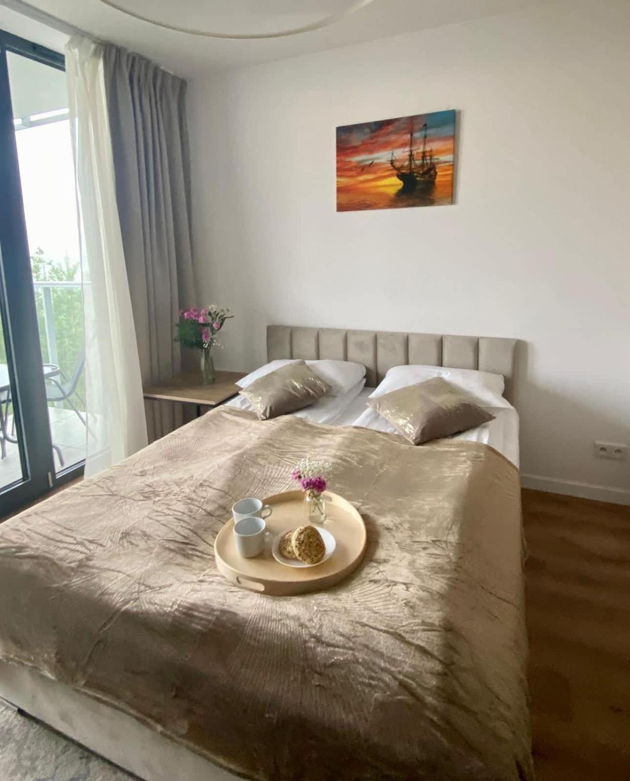 Mielno Jantaris B26 Balcony And Sea View Underground Parking Apartman Kültér fotó