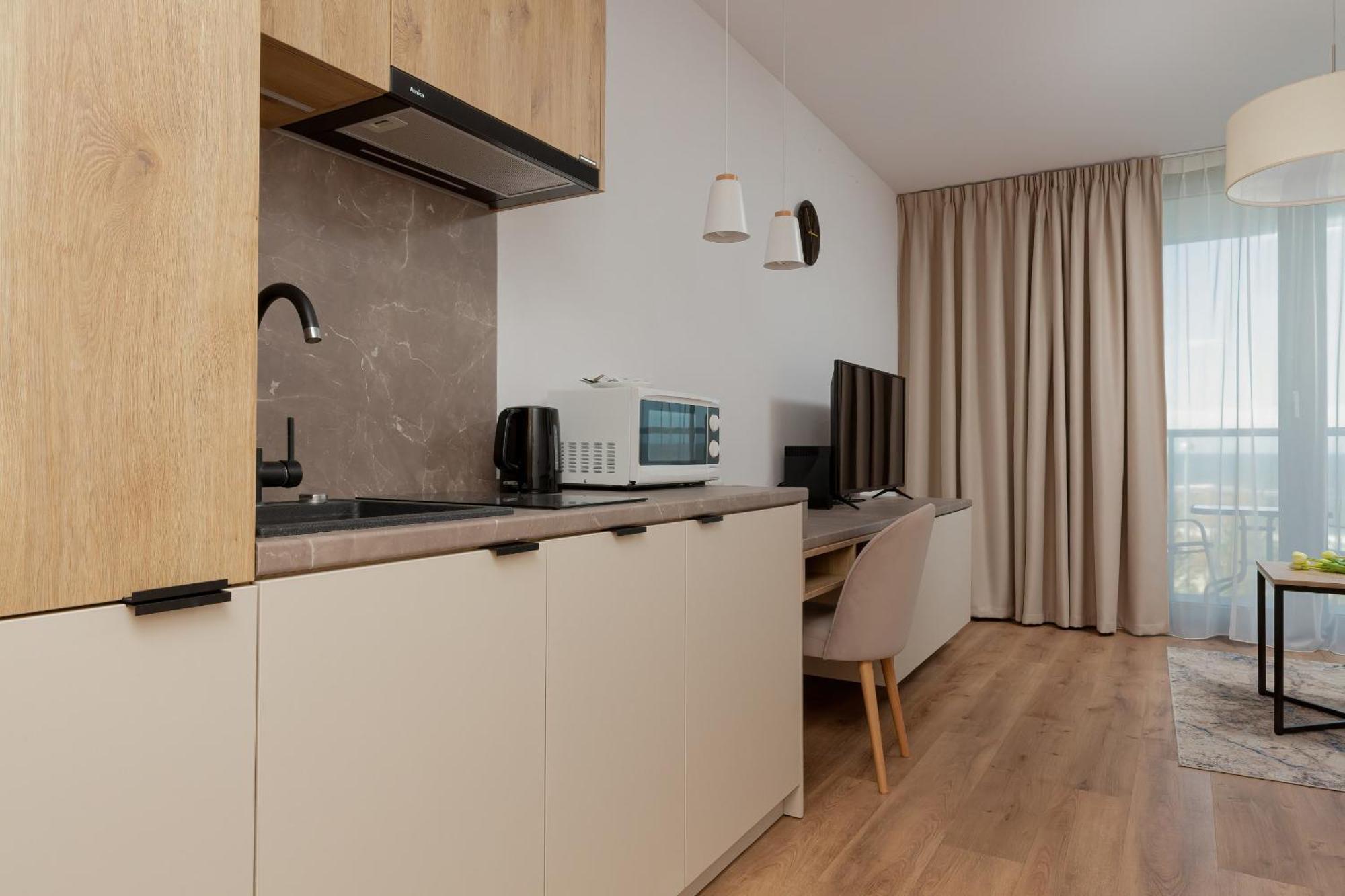 Mielno Jantaris B26 Balcony And Sea View Underground Parking Apartman Kültér fotó