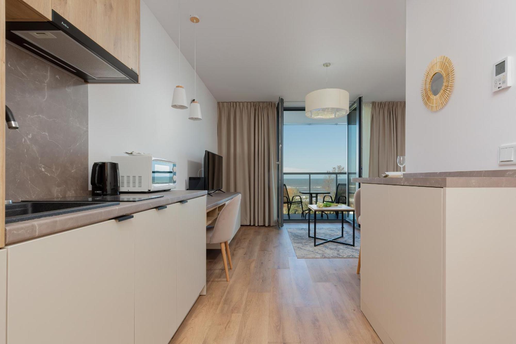 Mielno Jantaris B26 Balcony And Sea View Underground Parking Apartman Kültér fotó