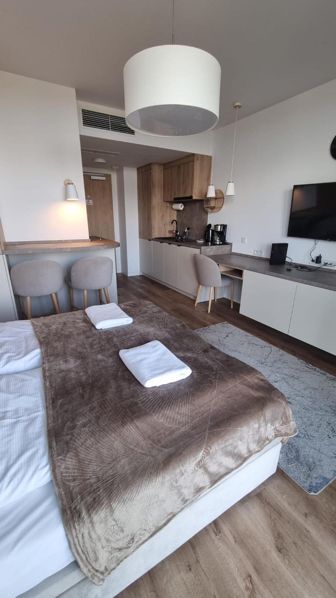 Mielno Jantaris B26 Balcony And Sea View Underground Parking Apartman Kültér fotó