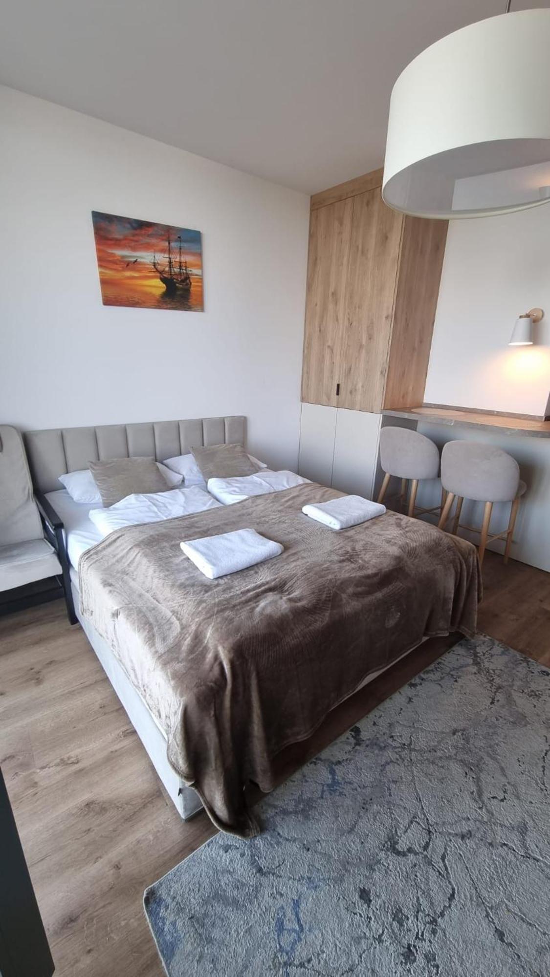 Mielno Jantaris B26 Balcony And Sea View Underground Parking Apartman Kültér fotó